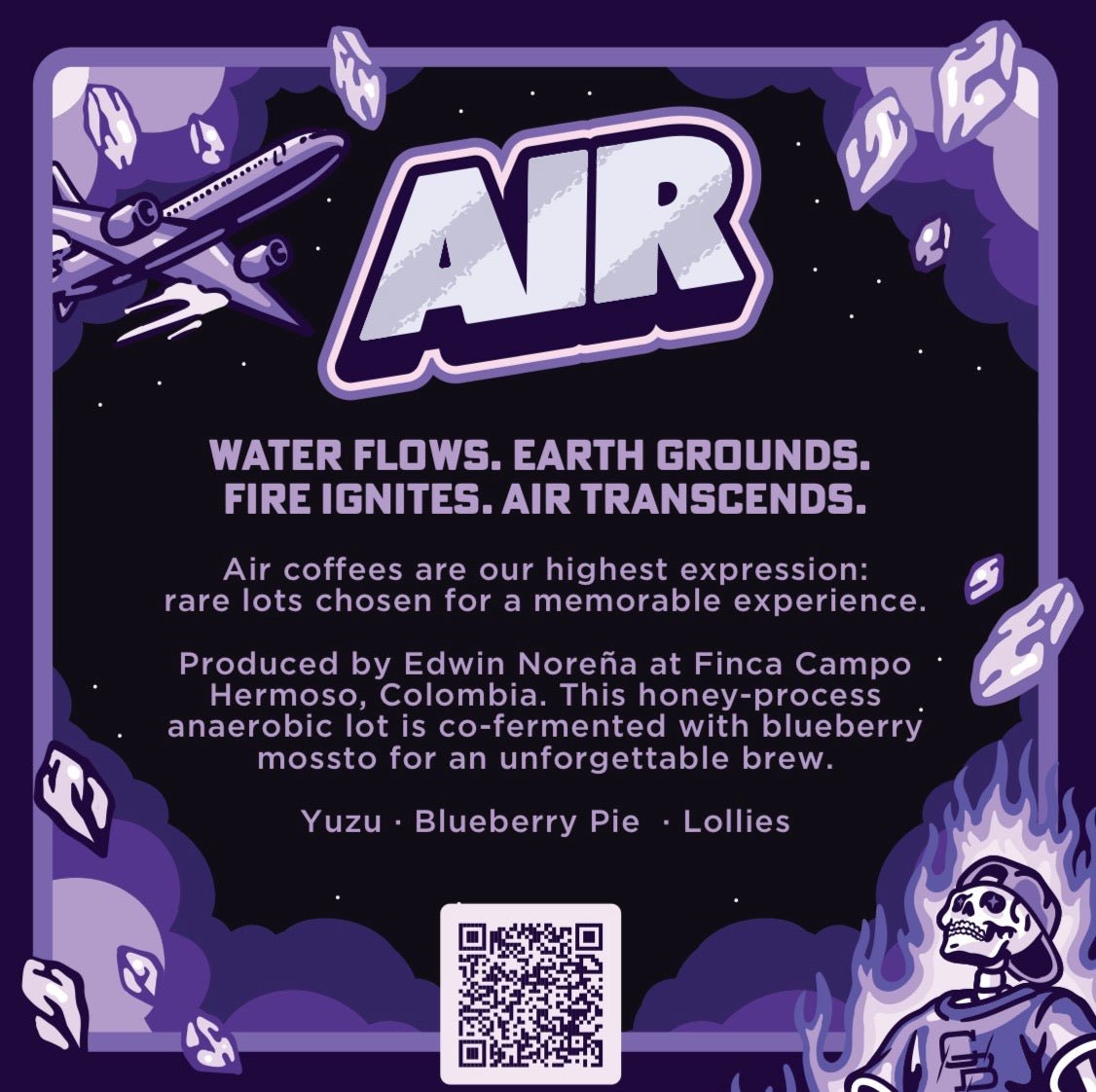 AIR - Campo Hermoso - Blueberry Mossto - The Coffee Benders