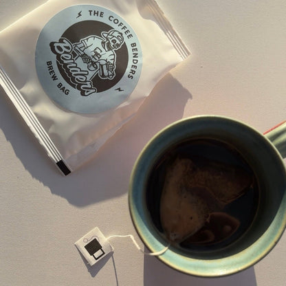 BREW BAGS (Bag of 10) - Kinetic Blend - The Coffee Benders